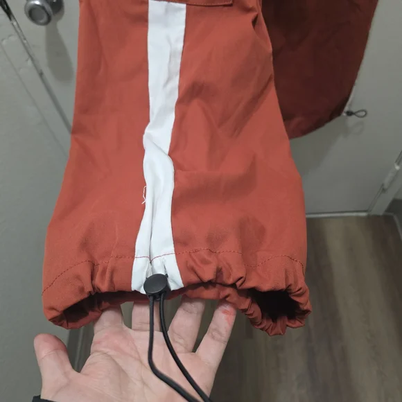 Forever 21 Rust Elastic Waist Pants - Picture 4 of 12